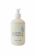 Natural baby wash designed for daily bath time